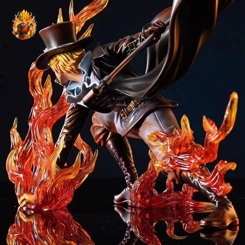 One Piece Sabo Flaming Figur