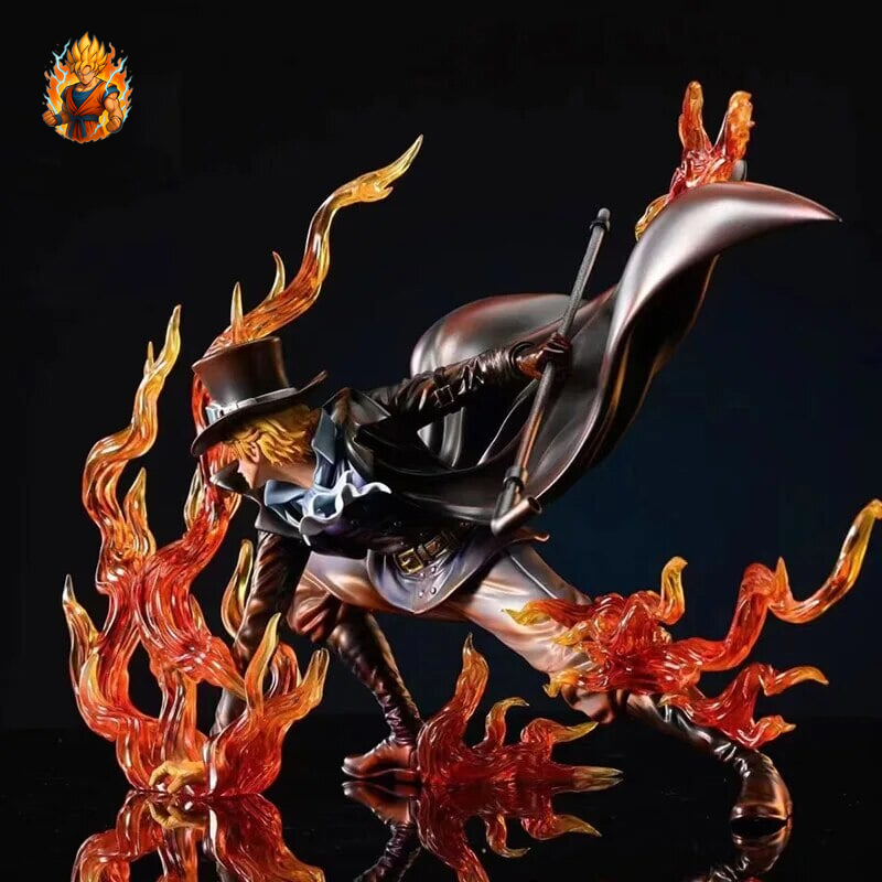 One Piece Sabo Flaming Figur
