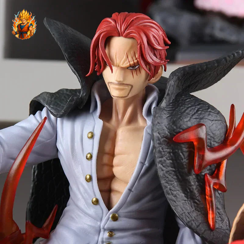 One Piece Ruffy & Shanks Figur