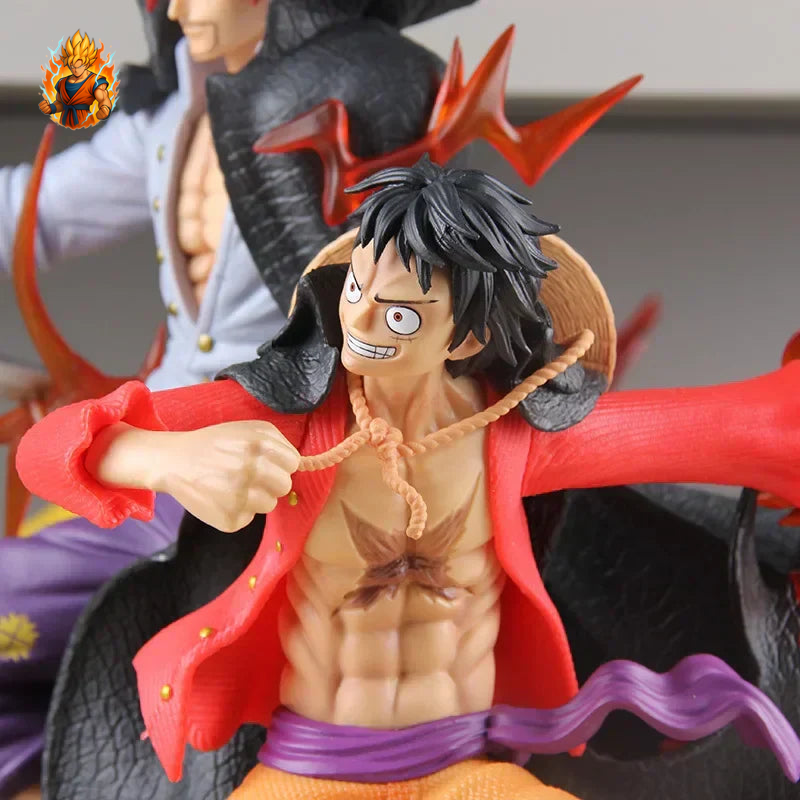 One Piece Ruffy & Shanks Figur