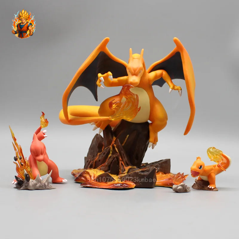 Pokémon Figur - Charizard Evolution