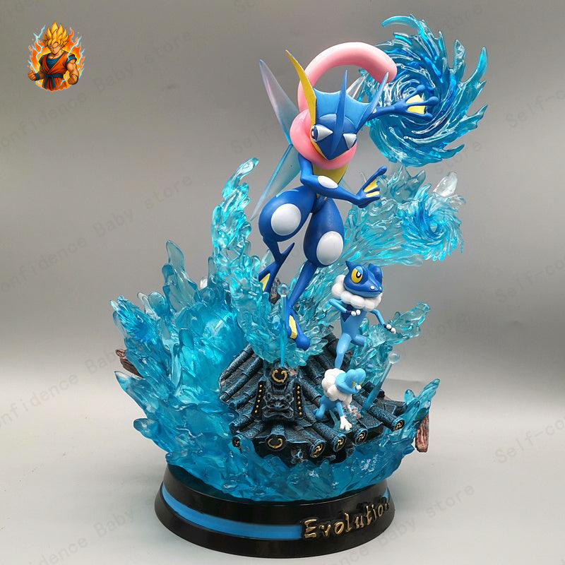 Pokémon Figur - Greninja Evolution