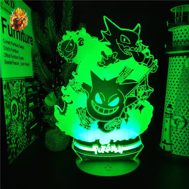 Pokémon LED-Lampe - Gengar