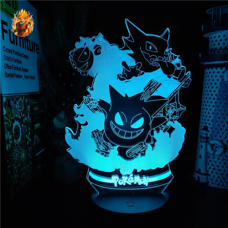 Pokémon LED-Lampe - Gengar