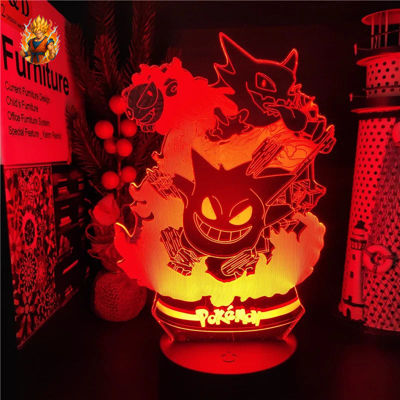 Pokémon LED-Lampe - Gengar