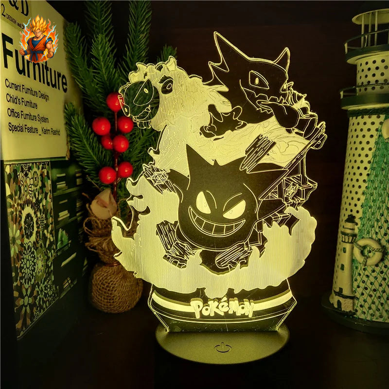 Pokémon LED-Lampe - Gengar