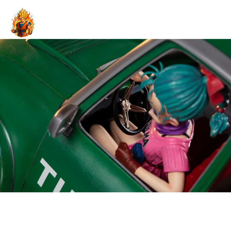 Bulma im Auto Sammlerfigur