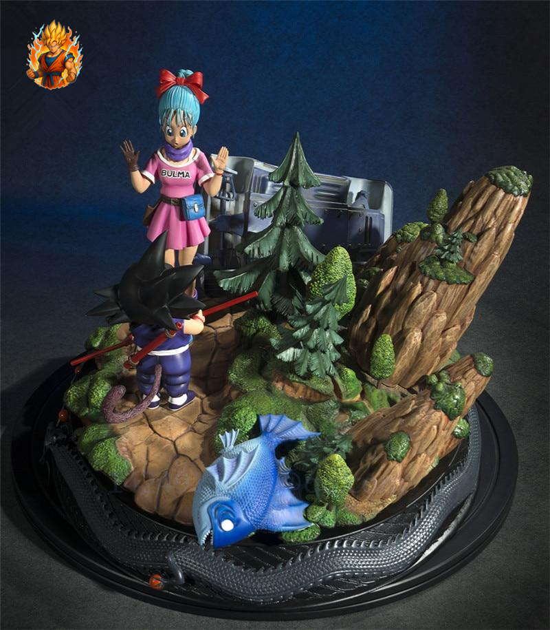 Bulma & Goku Kleine Sammlerfigur