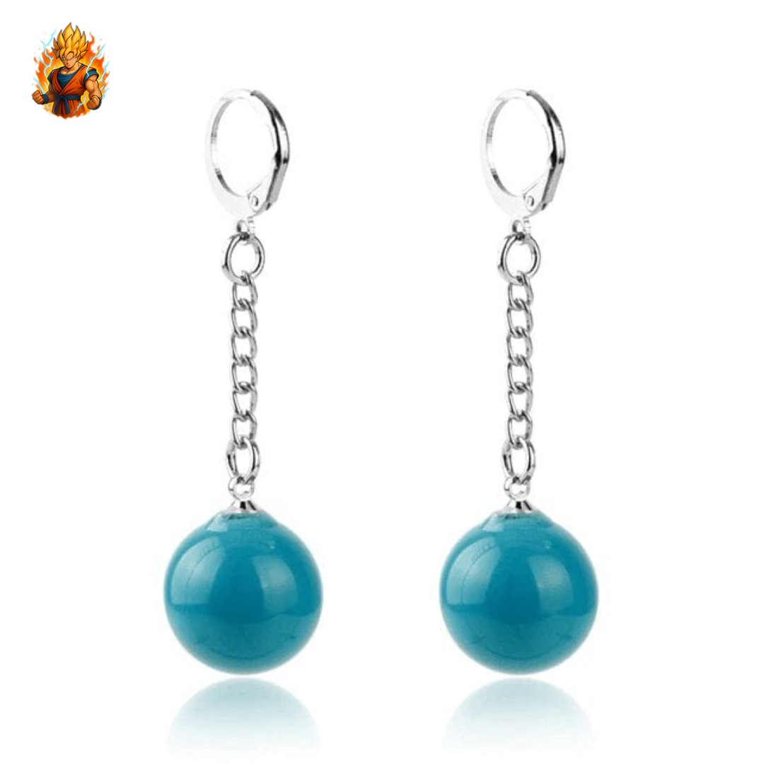 Blaue Potalas-Ohrringe – Dragon Ball Z™