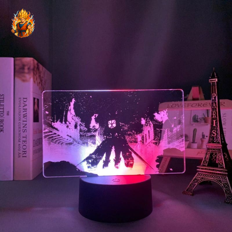Zweifarbige LED-Lampe Eren Jaeger – Attack on Titan™