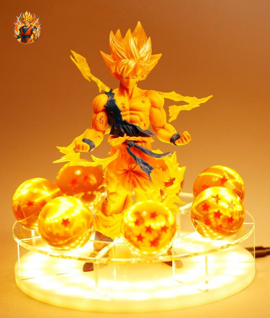 Dragon Ball Z Goku Saiyajin Krieger Lampe