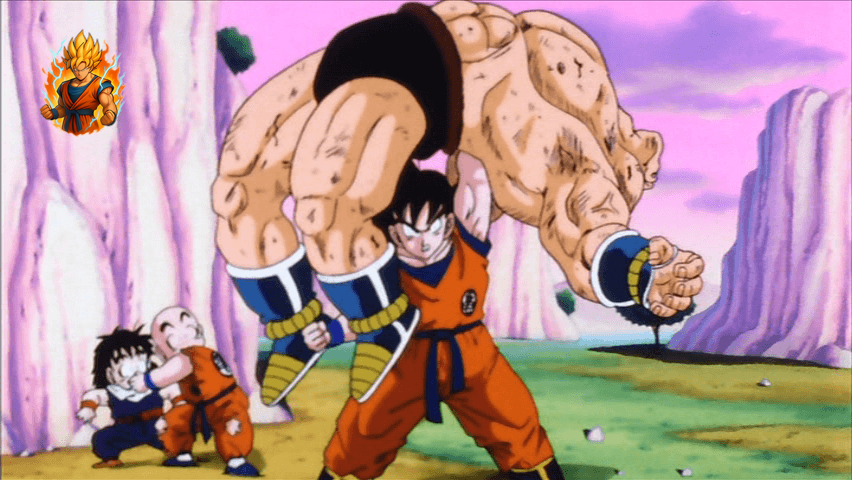 Dragon Ball Z Goku vs. Nappa-Lampe