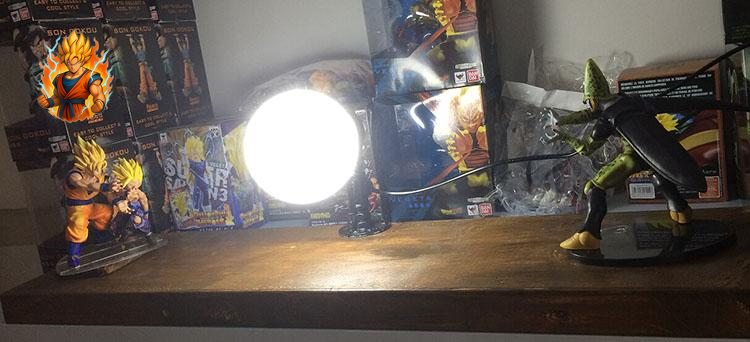Dragon Ball Z Gohan vs Cell Lamp (Sammler)