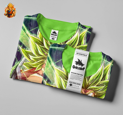 Dragon Ball Super Broly Unkontrollierbares T-Shirt