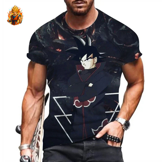 Dragon Ball Goku Schwarzes Akatsuki-T-Shirt