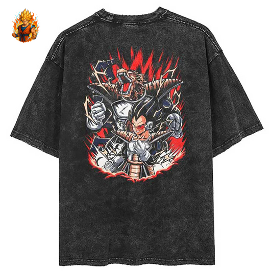 Dragon Ball Vegeta & Oozaru Übergroßes T-Shirt