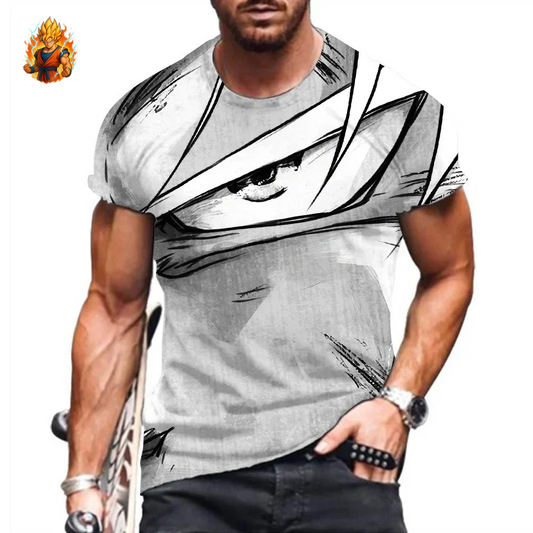 T-Shirt im Dragon Ball Saiyajin-Look