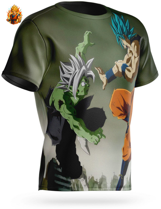 Dragon Ball Super Goku vs. Zamasu Fusion T-Shirt