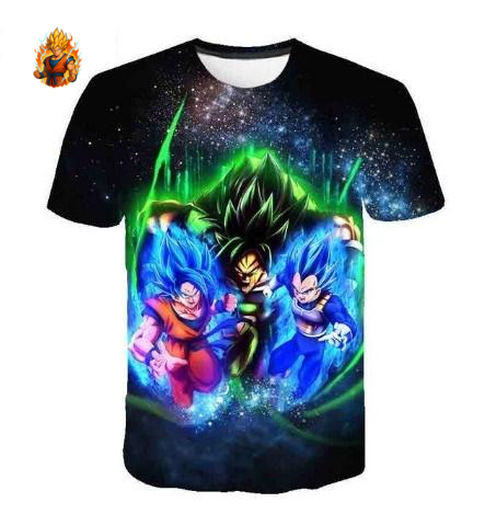 Dragon Ball Super Goku & Vegeta vs Broly T-Shirt