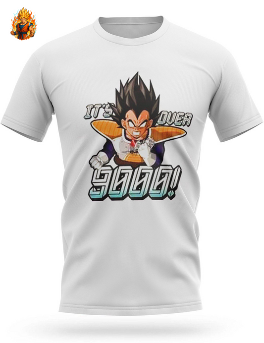 Dragon Ball Z Vegeta Über 9000 T-Shirt