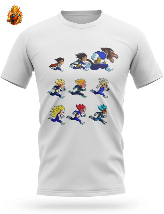 Dragon Ball Transformations Vegeta T-Shirt