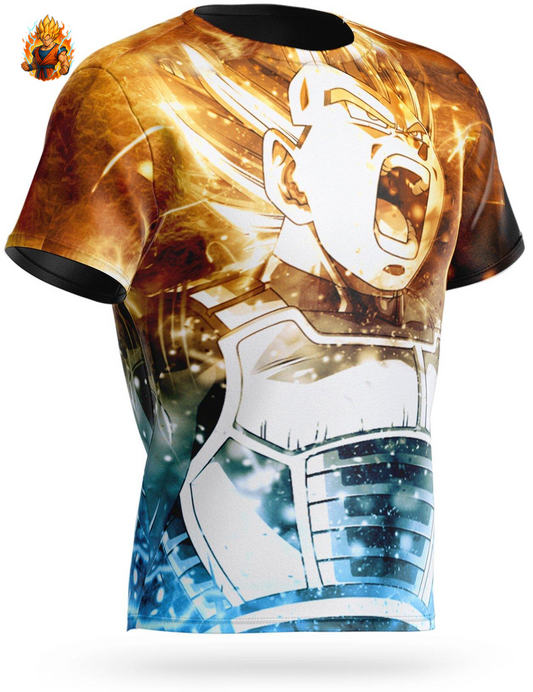 Dragon Ball Super Vegeta Rage Saiyajin T-Shirt