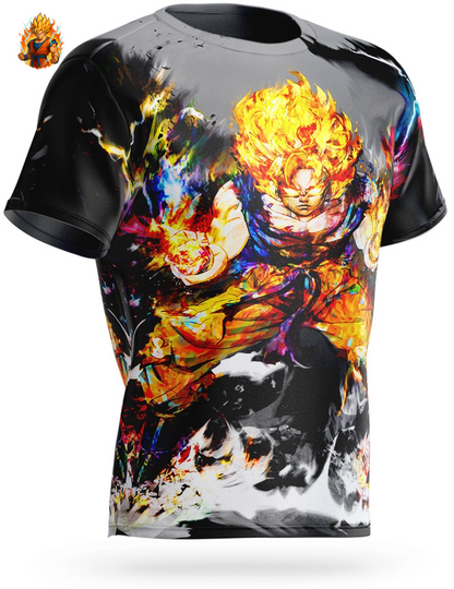 Dragon Ball Z Goku Rage Saiyajin T-Shirt