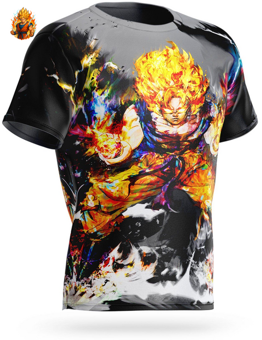Dragon Ball Z Goku Rage Saiyajin T-Shirt