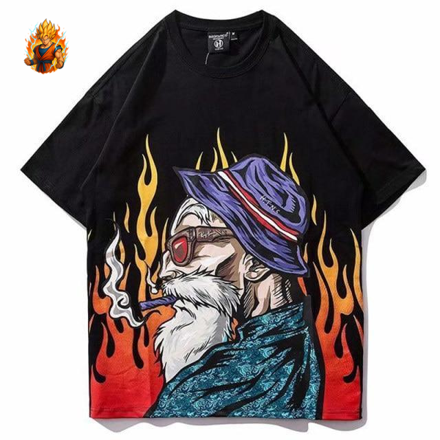 Dragon Ball Asiatisches Streetwear-T-Shirt