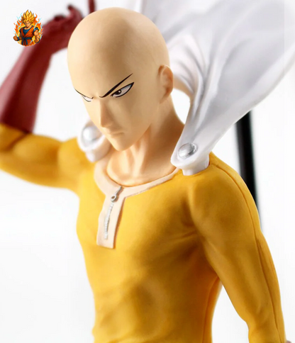 One Punch Man Figur - Glatzköpfiger Saitama mit Umhang