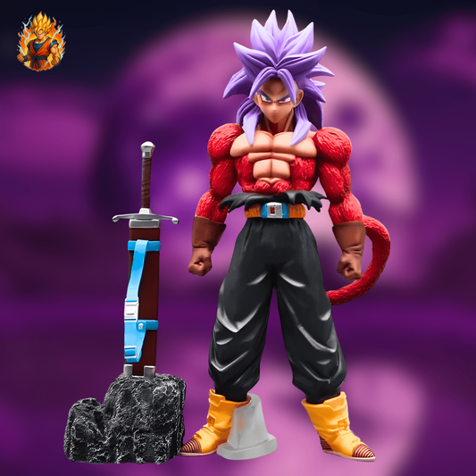 Dragon Ball Trunks Super Saiyan 4 Figur