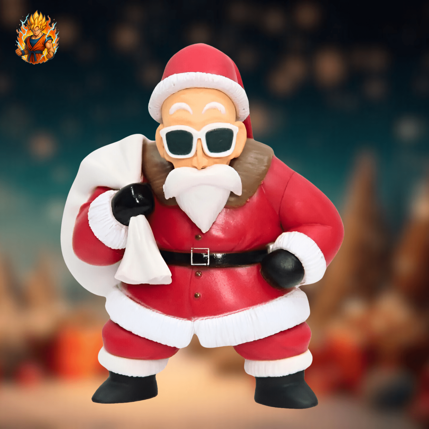 Dragon Ball Z Master Roshi Weihnachtsmannfigur