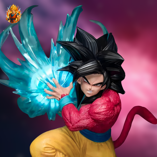 Dragon Ball Goku Saiyajin 4 Kamehameha Figur