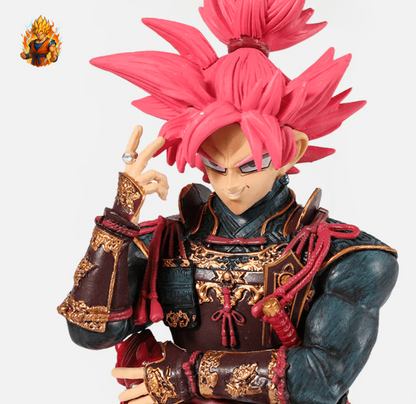 Dragon Ball Goku Rosé Samurai Figur