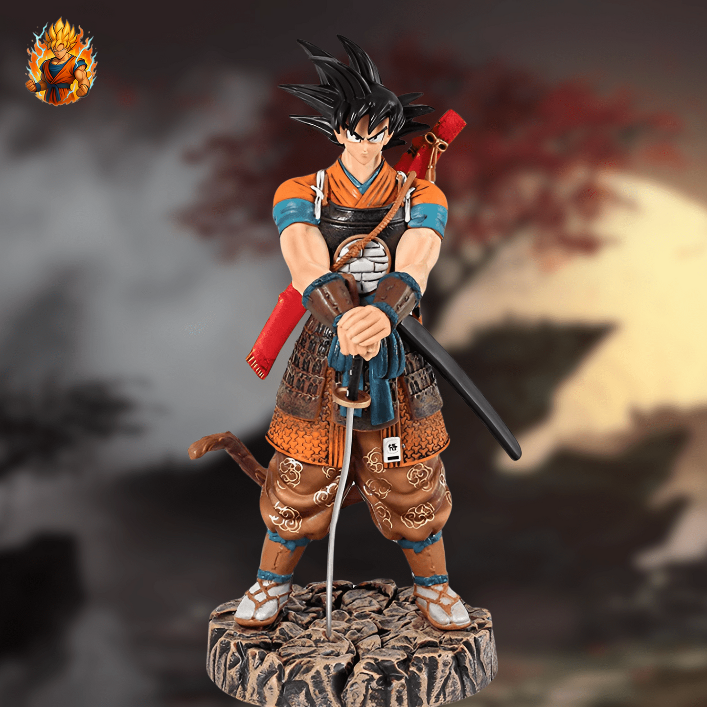 Dragon Ball Goku Samurai Figur