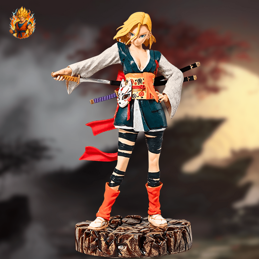 Dragon Ball C-18 Samurai Figur
