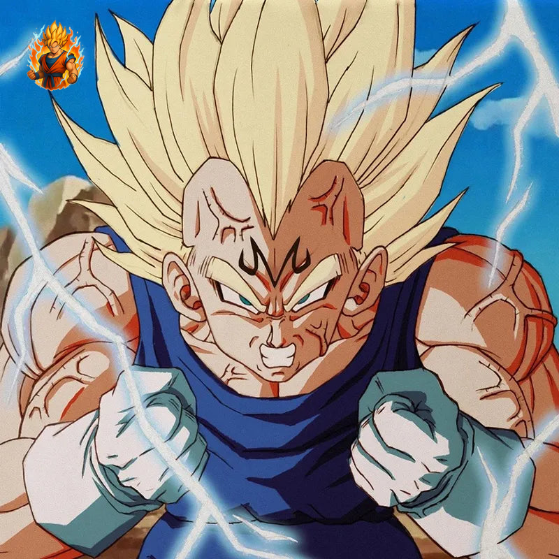 DBZ Majin Vegeta Rage Saiyajin Figur