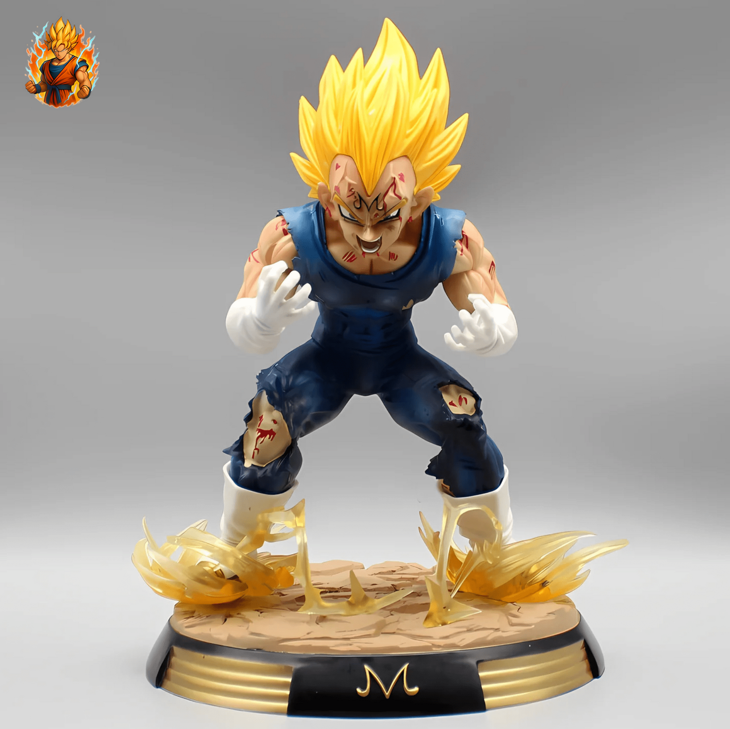 DBZ Majin Vegeta Rage Saiyajin Figur