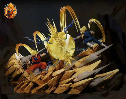 DBZ Goku x Majin Vegeta Figur