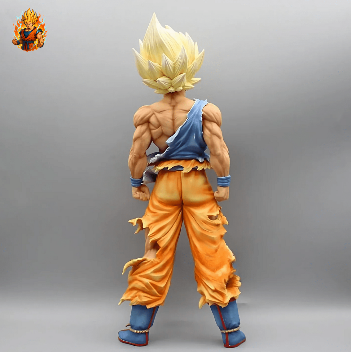 Riesige DBZ Goku Super Saiyajin Figur