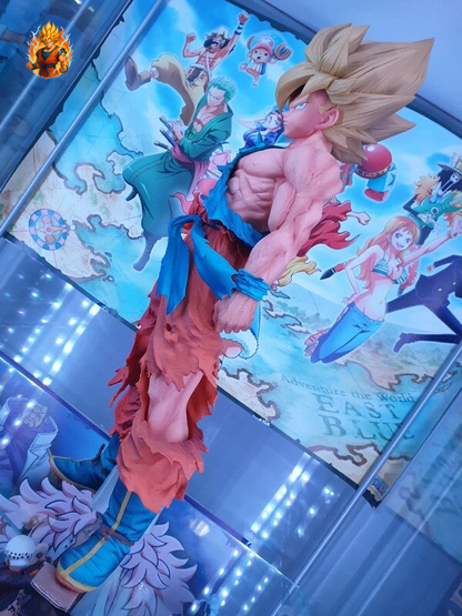 Riesige DBZ Goku Super Saiyajin Figur