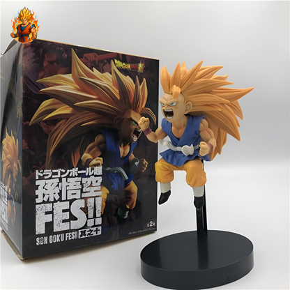DBGT Goku Little Super Saiyan 3 Figur