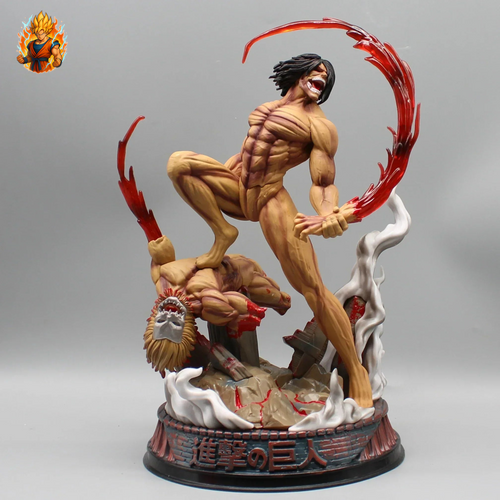 Attack on Titan Figur - Attack Titan vs. Jaw Titan