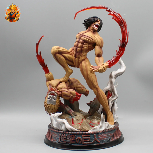 Attack on Titan Figur - Attack Titan vs. Jaw Titan