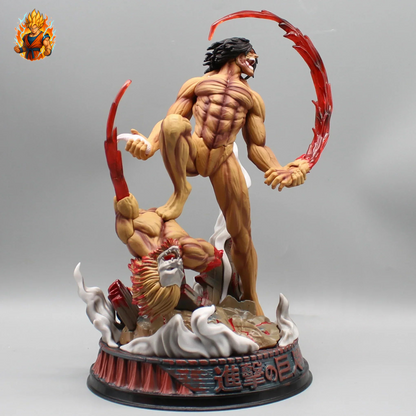 Attack on Titan Figur - Attack Titan vs. Jaw Titan