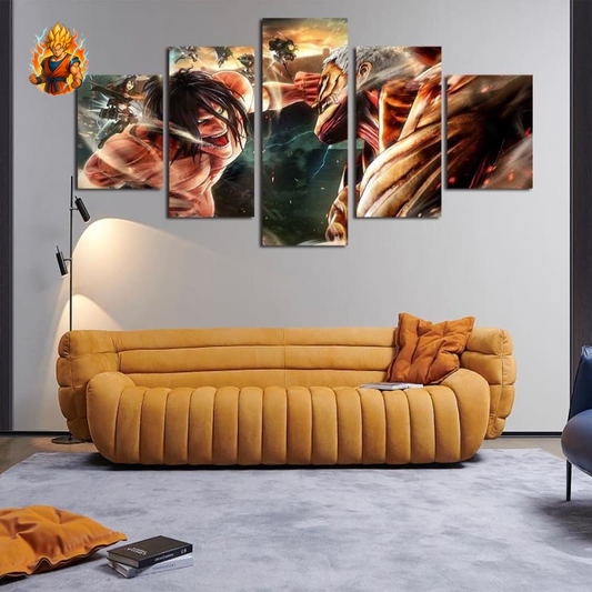 Eren vs. Reiner Tisch - Attack on Titan™