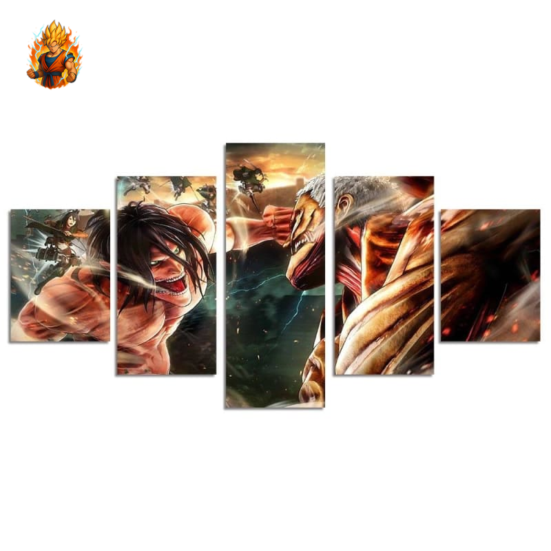 Eren vs. Reiner Tisch - Attack on Titan™