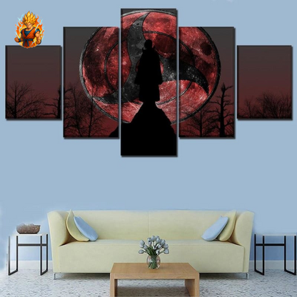Mangekyô Sharingan-Gemälde von Itachi Uchiha – Naruto Shippuden™