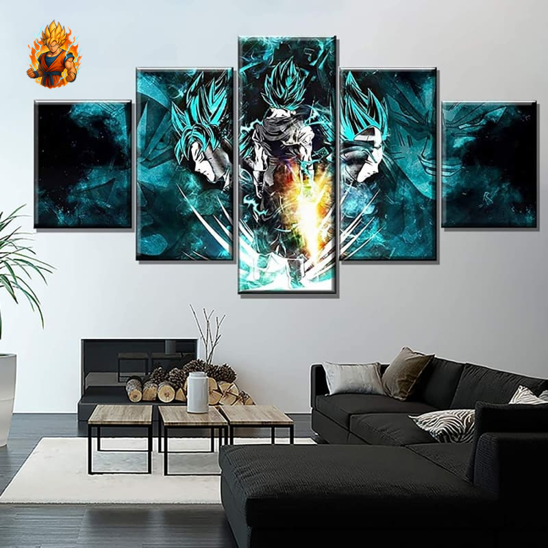 Vegetto SSJ Blaues Gemälde – Dragon Ball Z™