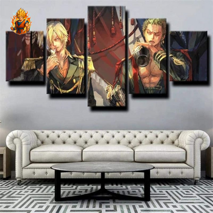 Zoro und Sanji Gemälde - One Piece™